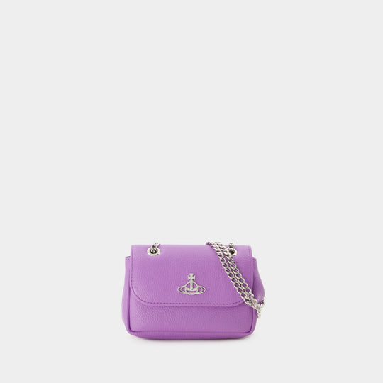 Sac Re-Vegan Small - Vivienne Westwood - Cuir Synthétique - Violet