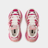 Sneakers Airmaster - Dolce&Gabbana - Polyester - Blanc/Rose