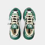 Sneakers Airmaster - Dolce&Gabbana - Nylon - Vert/Noir