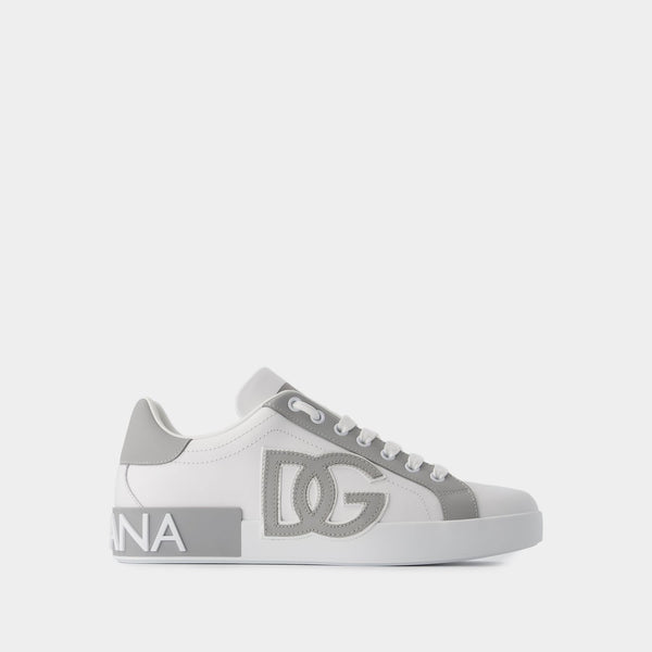 Sneakers Portofino - Dolce&Gabbana - Cuir - Blanc