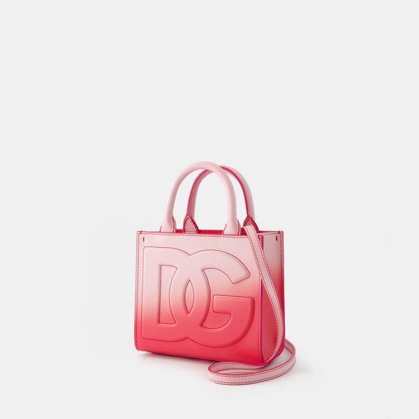 Sac Hobo DNA - Dolce&Gabbana - Cuir - Rose