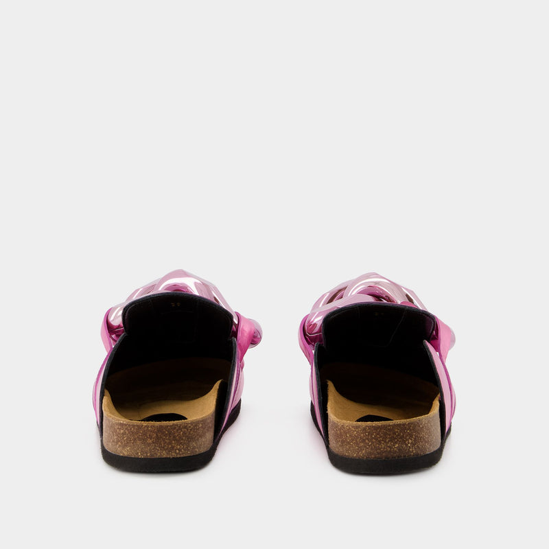 Mocassins Chaine - J.W. Anderson - Cuir - Rose