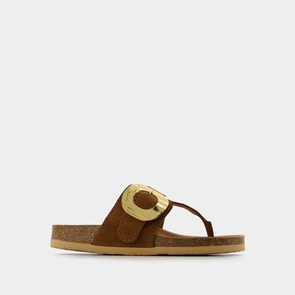 Sandales Chany Fussbett - See By Chloé - Cuir - Tan
