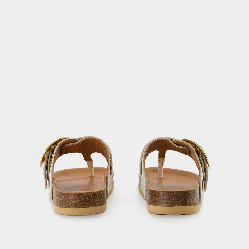 Mules Chany Fussbett - See By Chloe - Cuir - Naturel