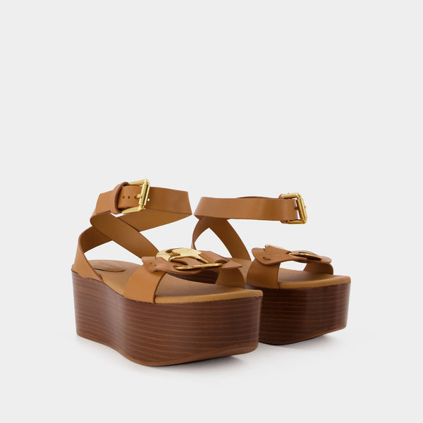 Sandales Joline - See By Chloe - Cuir - Tan