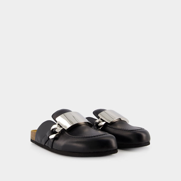 Mocassins Gourmet - J.W. Anderson - Cuir - Noir