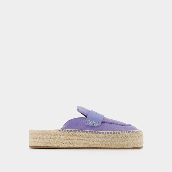 Espadrilles - J.W. Anderson - Cuir - Violet