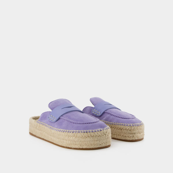 Espadrilles - J.W. Anderson - Cuir - Violet