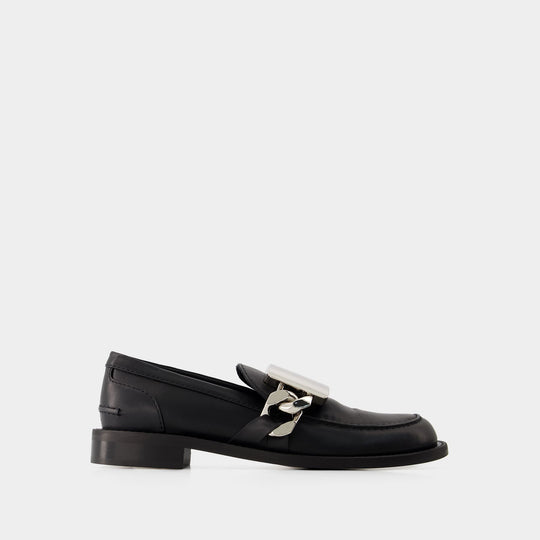 Mocassins Gourmet - J.W. Anderson - Cuir - Noir