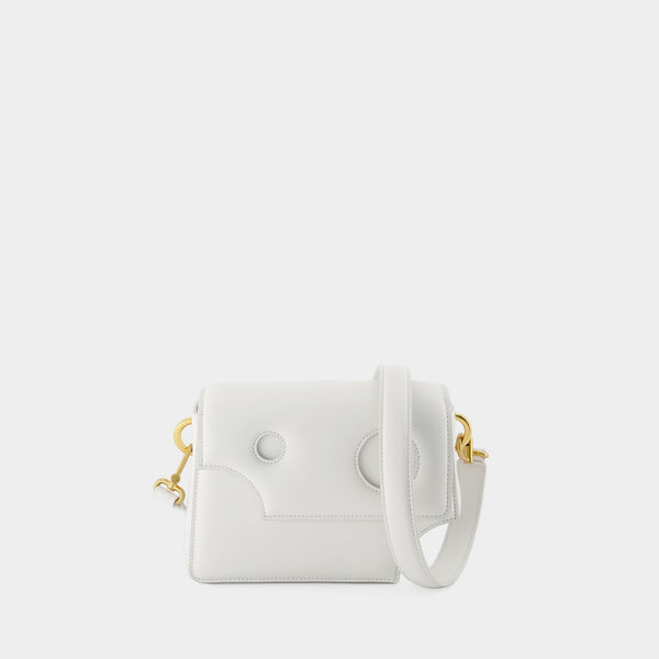 Sac À Bandoulière Burrow 22 - Off White - Cuir - Blanc
