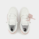 Sneakers Out Of Office - Off White - Cuir - Blanc/Rose