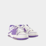 Sneakers Out Of Office - Off White - Cuir - Blanc/Violet
