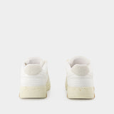 Sneakers Slim Out Of Office - Off White - Cuir - Blanc
