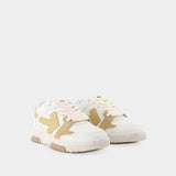Sneakers Slim Out Of Office - Off White - Cuir - Blanc/Beige