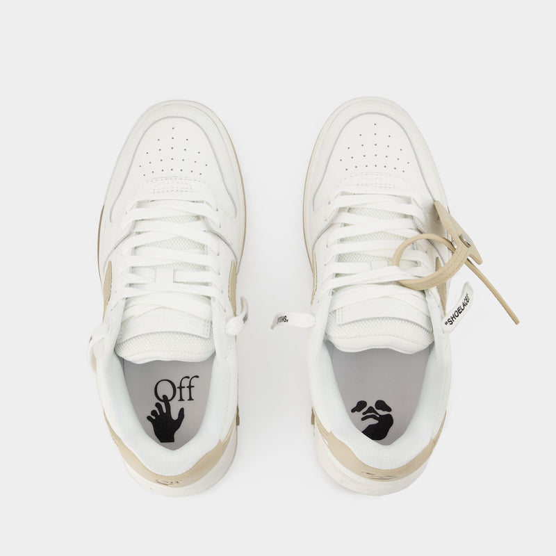 Sneakers Out Of Office - Off White - Cuir - Blanc/Sable