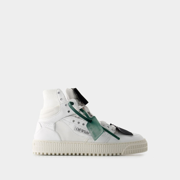 Sneakers 3.0 Off Court - Off White - Cuir - Blanc/Noir