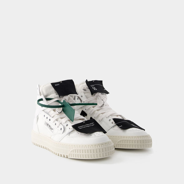 Sneakers 3.0 Off Court - Off White - Cuir - Blanc/Noir