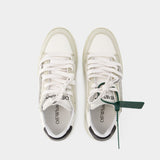 Sneakers 5.0 - Off White - Cuir - Blanc/Noir