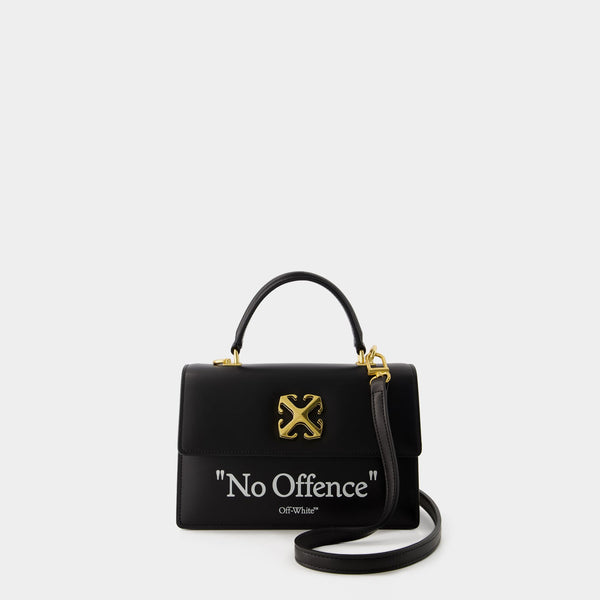 Sac Jitney 1.4 - Off White - Cuir - Noir/Blanc