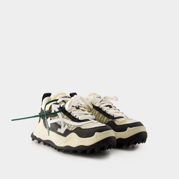 Sneakers Odsy 1000 - Off White - Cuir - Noir/Beige