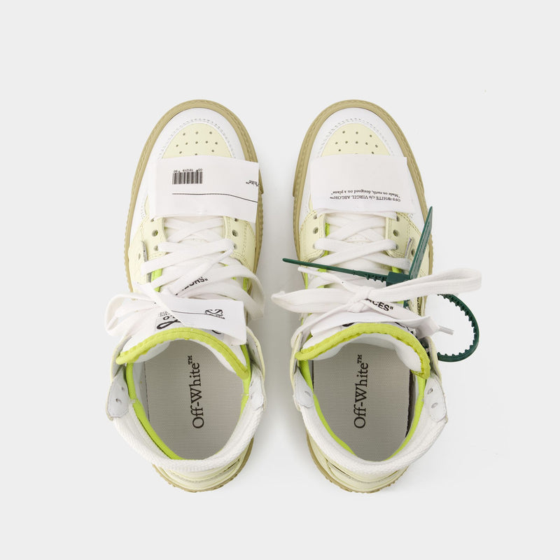 Sneakers 3.0 Off Court - Off White - Cuir - Blanc Crème