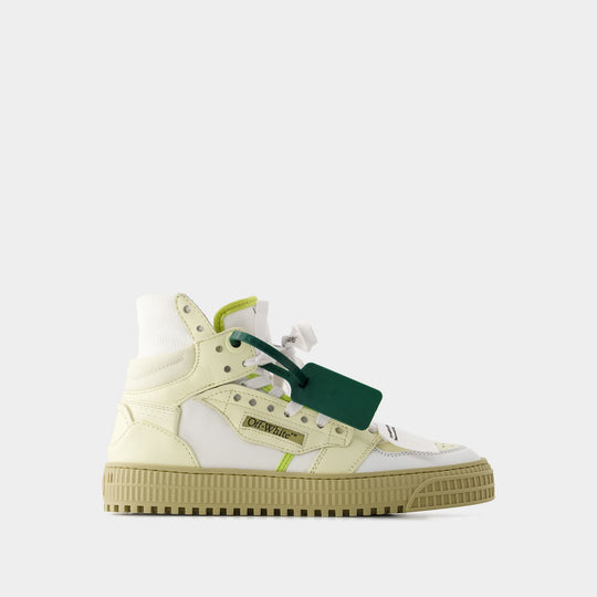 Sneakers 3.0 Off Court - Off White - Cuir - Blanc Crème