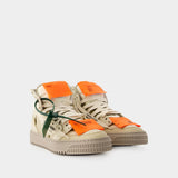 Sneakers 3.0 Off Court - Off White - Cuir - Beige