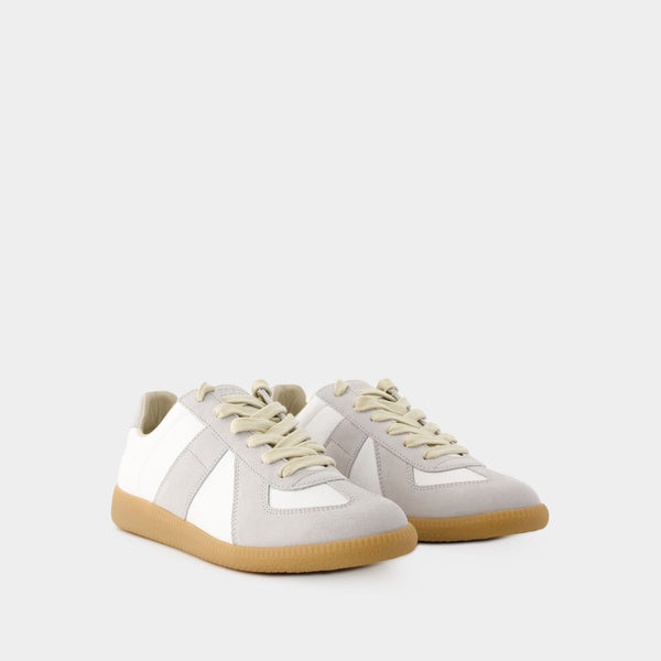 Sneakers Replica - Maison Margiela - Cuir - Dirty White