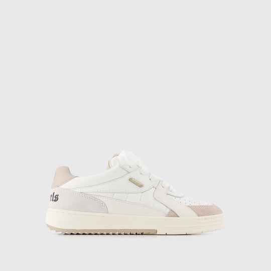 Sneakers University Origin - Palm Angels - Cuir - Beige