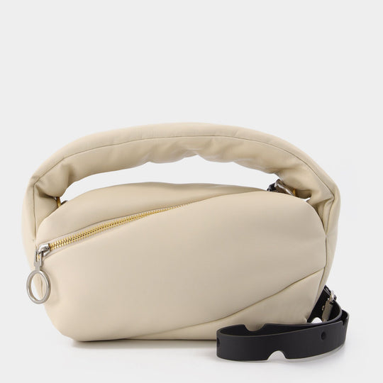 Pochette Pump 24 en Cuir Beige