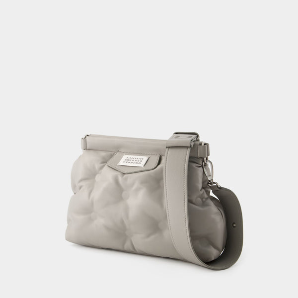 Sac Glam Slam Classique Small - Maison Margiela - Cuir - Gris