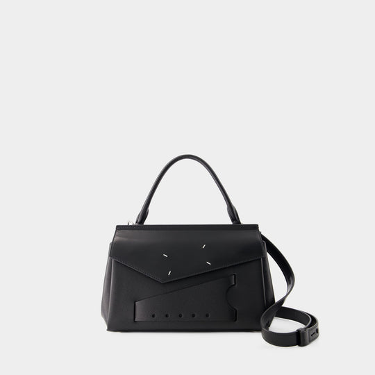 Sac Snatched Clutch - Maison Margiela - Cuir - Noir