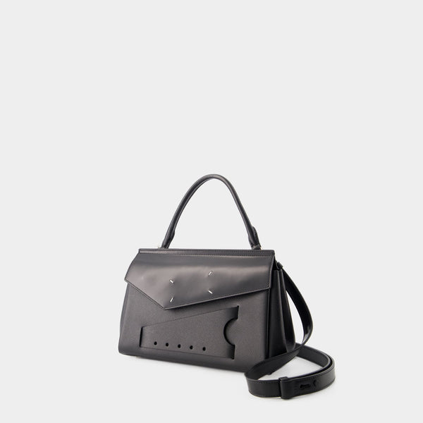 Sac Snatched Clutch - Maison Margiela - Cuir - Noir