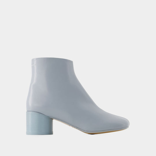 Bottines 6 Anatomic 50 - MM6 Maison Margiela - Cuir - Bleu