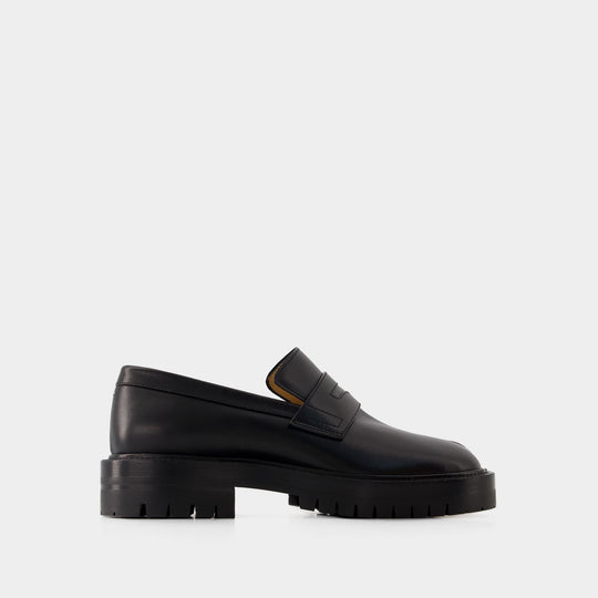 Mocassins Tabi County - Maison Margiela - Cuir - Noir