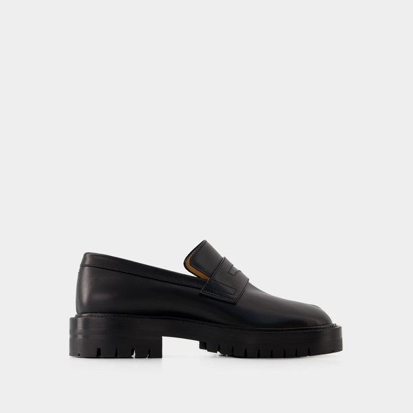 Mocassins Tabi County - Maison Margiela - Cuir - Noir