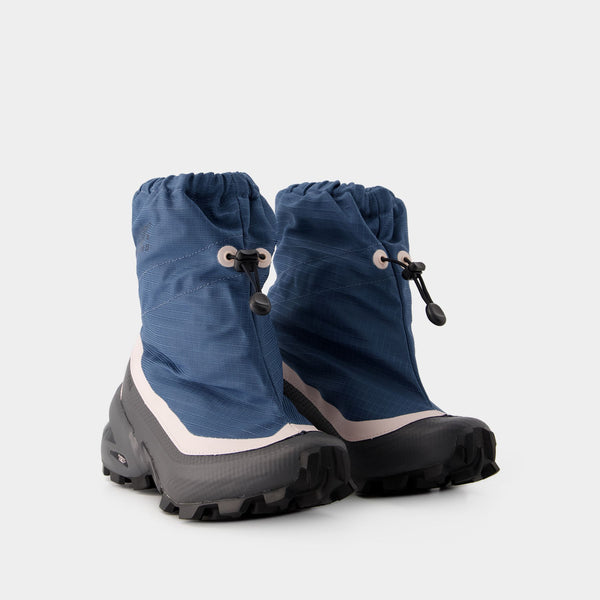 Sneakers Cross Mid MM6/Salomon - MM6 Maison Margiela - Toile - Bleu