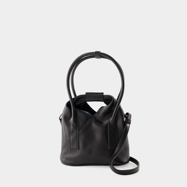 Sac À Bandoulière Japanese - MM6 Maison Margiela - Cuir - Noir