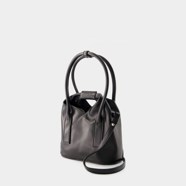 Sac À Bandoulière Japanese - MM6 Maison Margiela - Cuir - Noir