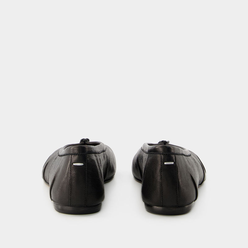 Ballerines Tabi New - Maison Margiela - Cuir - Noir