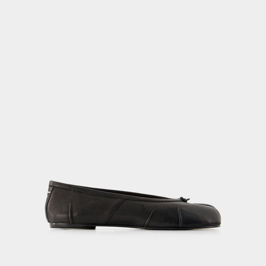 Ballerines Tabi New - Maison Margiela - Cuir - Noir