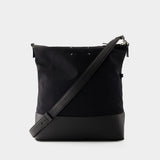 Sac À Bandoulière 5ac Hobo Medium - Maison Margiela - Cuir - Noir