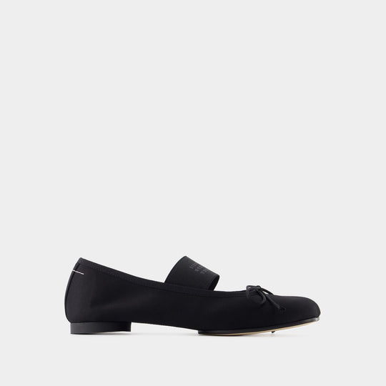 Ballerines - MM6 Maison Margiela - Synthétique - Noir