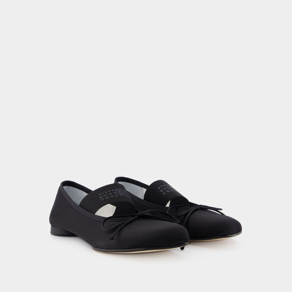 Ballerines - MM6 Maison Margiela - Synthétique - Noir