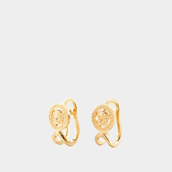 Boucles D'oreilles - Versace - Métal - Doré