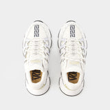 Sneakers Trigreca - Versace - Fabric - Blanc