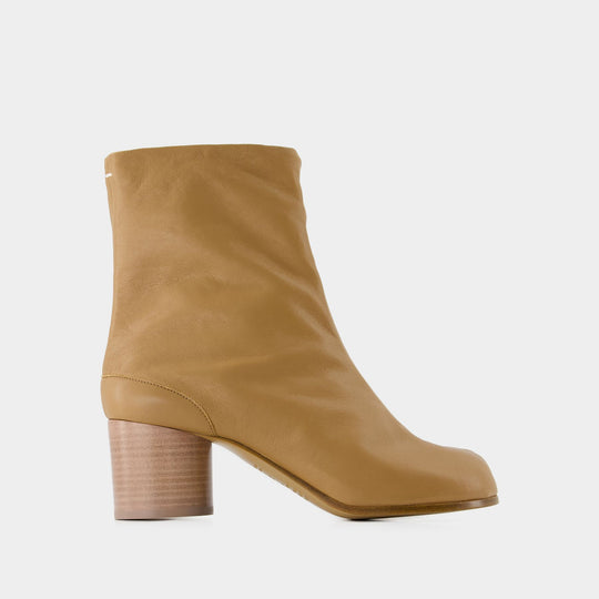 Bottines Tabi H60 - Maison Margiela - Cuir - Nude