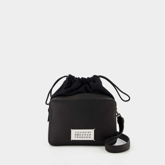 Sac À Main 5Ac Camera Medium - Maison Margiela - Cuir - Noir