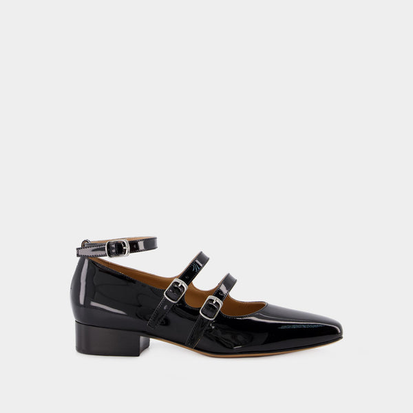 Ballerines Babies low - Maison Margiela - Cuir Verni - Noir