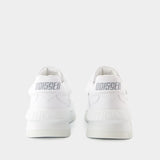 Sneakers - Versace - Cuir - Blanc